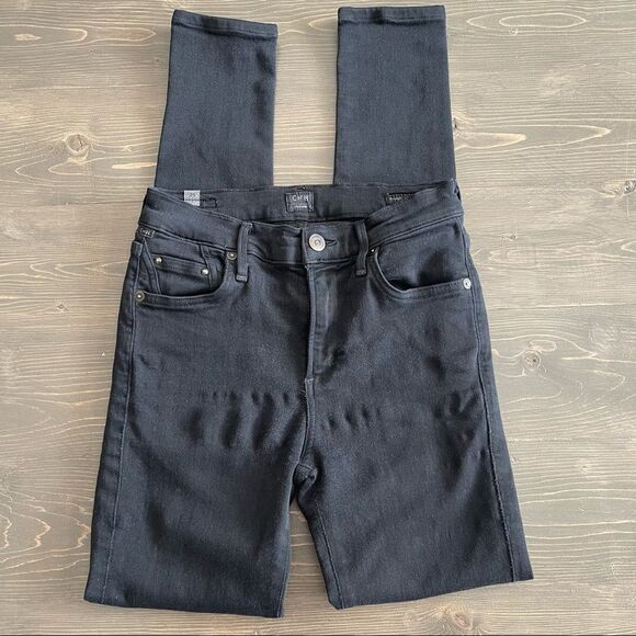 Citizens of Humanity Women's Black Rocket High Rise Skinny Jeans Size 25 - Picture 1 of 9